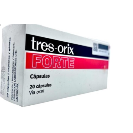 TRES ORIX FORTE CAPS B/20