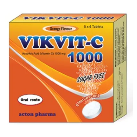 VIKVIT-C 1000 MG COMP EFF B/20