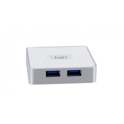 HUB USB - 4 ports - USB 3.0 - transfert 5Gb/ps - TNB - BLanc