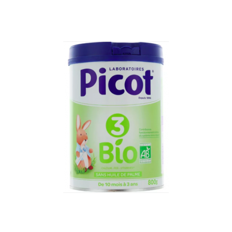 Picot 3 lait 3ème âge Bio 800 g