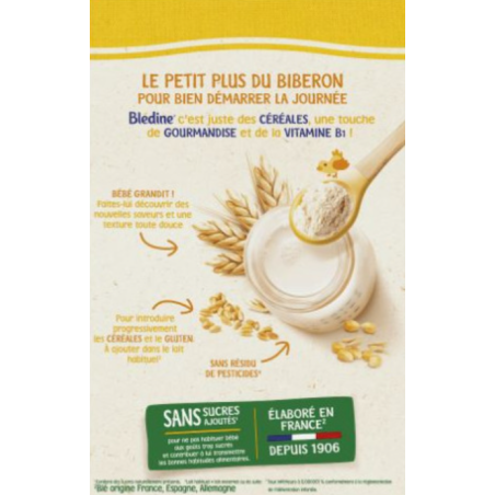BLÉDINE CÉRÉALES Multi-Céréales 6 mois - 400g BLÉDINA