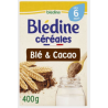 BLÉDINE CÉRÉALES Saveur Blé Et Cacao 6 mois - 400g BLÉDINA