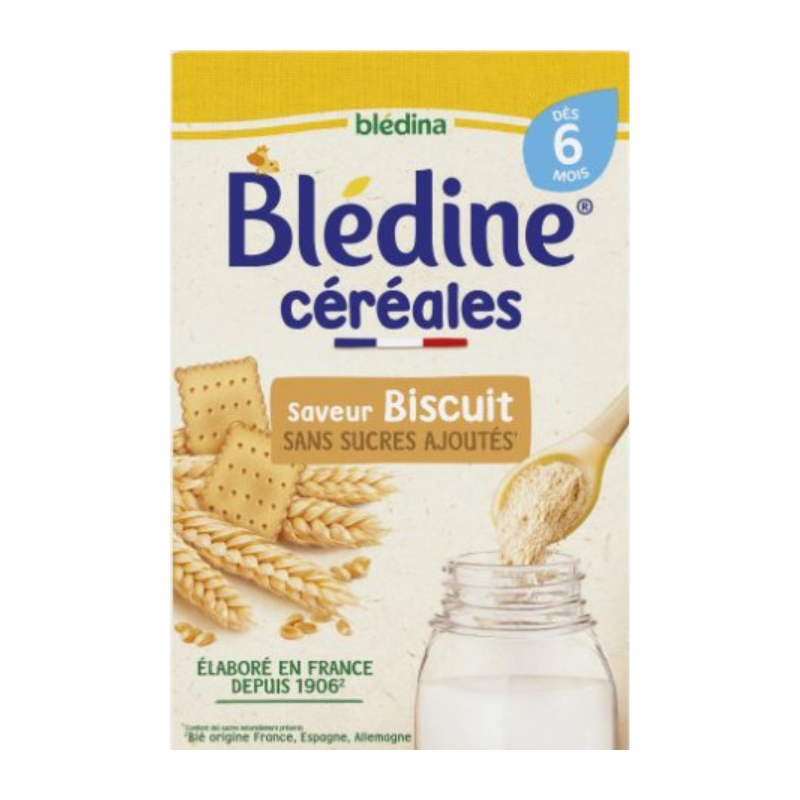 BLÉDINE CÉRÉALES Saveur Biscuit 6 mois - 400g BLÉDINA