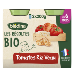 BLEDINA POT BIO TOMATES RIZ...