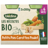 BLEDINA POT BIO PETITS POIS POULET