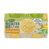 Blédina Les Récoltes Bio Compote Pomme Banane 2x130g