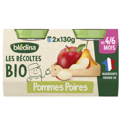 BLEDINA BIO POMMES POIRES...