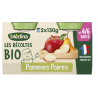 BLEDINA BIO POMMES POIRES 2X130G
