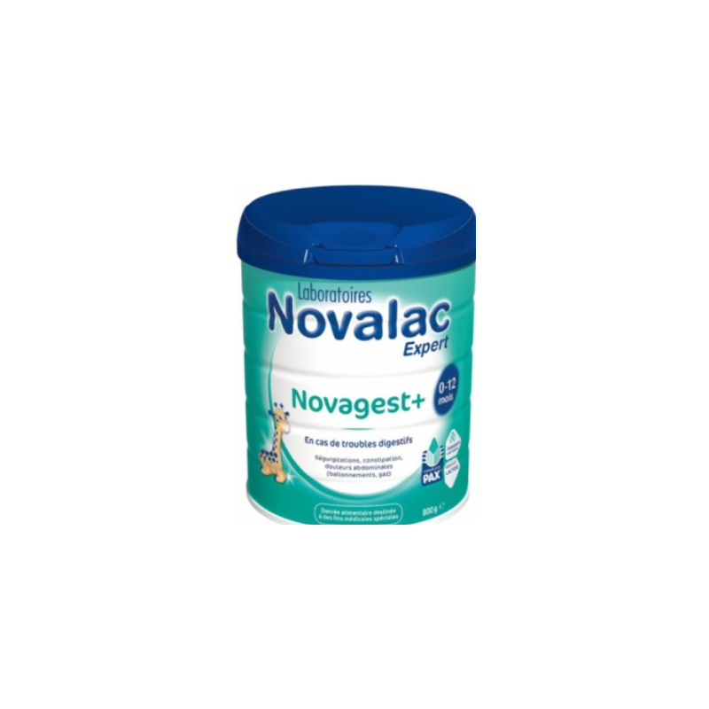 Novalac Novagest+ – Lait Infantile 0 à 12 Mois – 800g