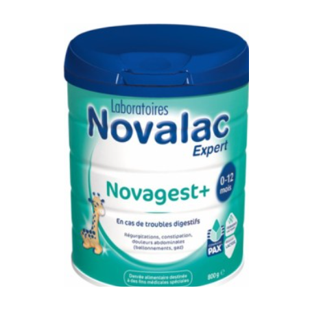 Novalac Novagest+ – Lait Infantile 0 à 12 Mois – 800g