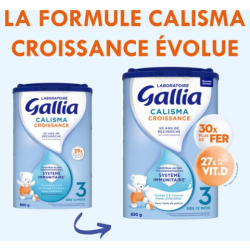 GALLIA CROISSANCE LAIT PDR 800G