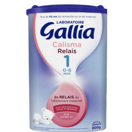 GALLIA CALISMA RELAIS 1 LAIT PDR B/800G21