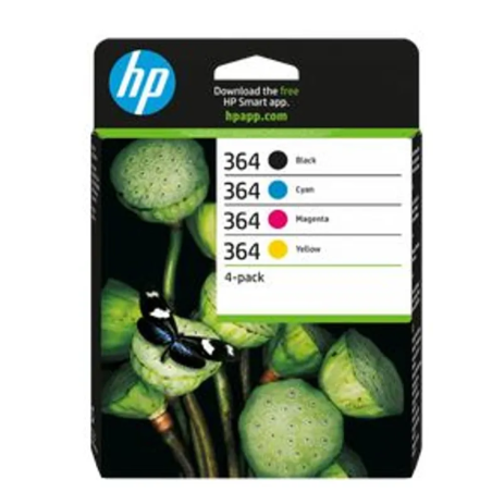 Pack Cartouches d'encre HP 364 Noir + Couleurs