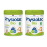 PHYSIOLAC Lait de Croissance 3ème Âge Bio 2x800g