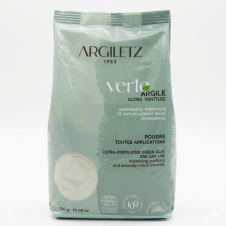 Argile verte ultra ventilée sachet 300 g