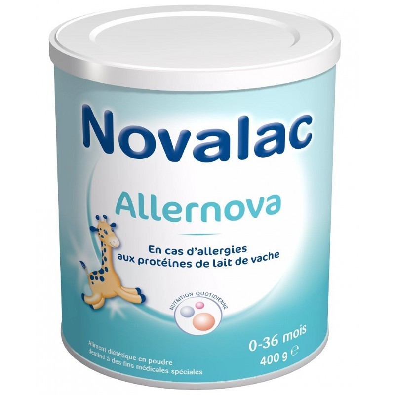 Lait infantile Allernova 0–36 mois 400 g - Novalac