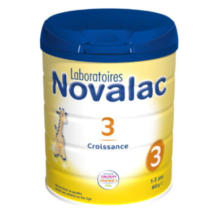 Novalac 3 Lait de croissance 1–3 ans 800 g - Novalac