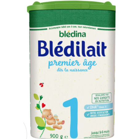 BLEDILAIT 1 Lait en Poudre Bébé 0-6 Mois - 800g