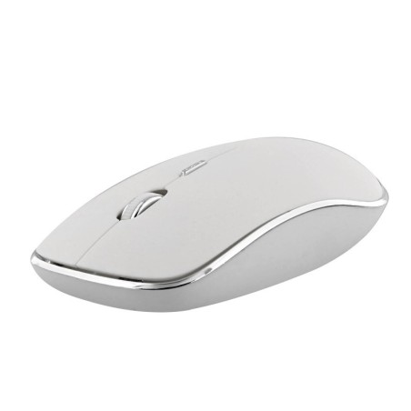 Souris sans fil - SIlent RUBBY - TNB - Blanc