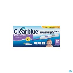 CLEARBLUE TEST OVULAT 2 HORM 10