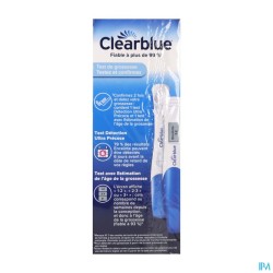 CLEARBLUE TEST GROSS TEST&CONF X2