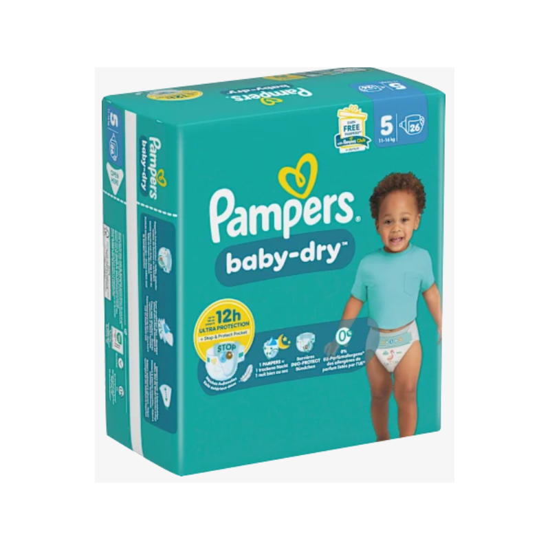 Procter & Gamble Pampers Baby Dry Change Complet 26 11/16kg Junior