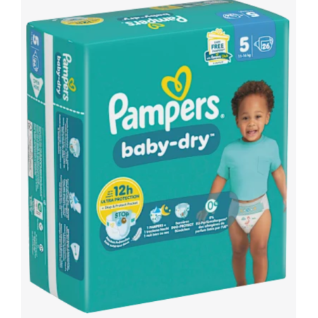 Procter & Gamble Pampers Baby Dry Change Complet 26 11/16kg Junior