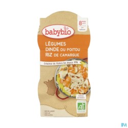 BABYBIO MENU MIJOTE DINDE...