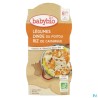 BABYBIO MENU MIJOTE DINDE 2X200G