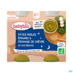 BABYBIO B/N PATE/EPIN/FROM 2X200G