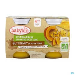 BABYBIO POTIMARRON/BUTTER 2X130G
