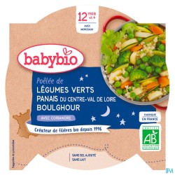 BABYBIO BON/NUIT LEG VERT PANAIS
