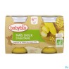 BABYBIO LEGUME MAIS DOUX 2X130G