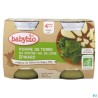 BABYBIO PDT/EPINARD 2X130G
