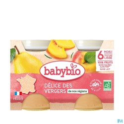 BABYBIO DELICE DE FRUITS...