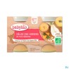 BABYBIO DELICE DE FRUITS 2X130G