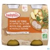 BABYBIO MENU LEGUME JAMBON 2X200G