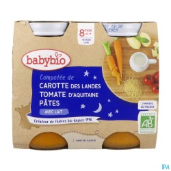 BABYBIO B/NUIT CARO/TOM/PATE 2X200