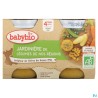 BABYBIO JARDINIERE LEGUMES 2X130G