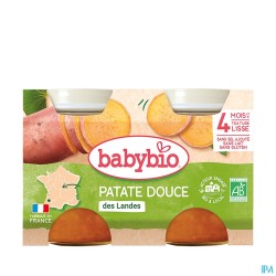 BABYBIO LEGUME PATATE DOUCE 2X130G