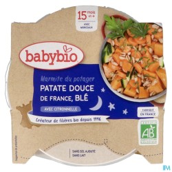 BABYBIO BON/NUIT PATATE/BLE 260G
