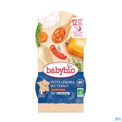 BABYBIO BON/NUIT LEG/RIZ 2X200G