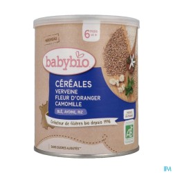 BABYBIO CEREALES VERV FL ORANG220G