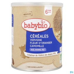 BABYBIO CEREALES VERV FL ORANG220G