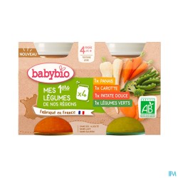 BABYBIO MES 1ERS LEGUMES 4X130G