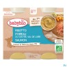 BABYBIO RISOTTO/POIREAU/SAUM2X200G