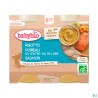 BABYBIO RISOTTO/POIREAU/SAUM2X200G