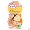 BABYBIO RIZ AU LAIT VANILLE 2X100G