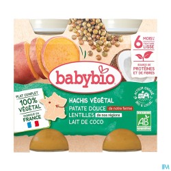 BABYBIO MENU PATATE/LENTIL...