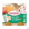 BABYBIO MENU PATATE/LENTIL 2X200G